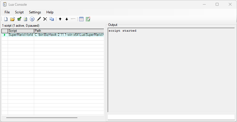 Lua Console